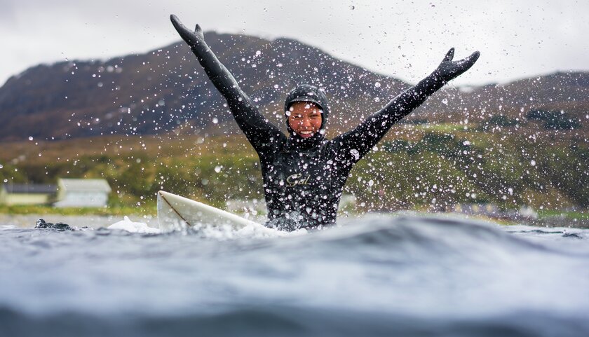 Surfeglede - Klikk for stort bilde